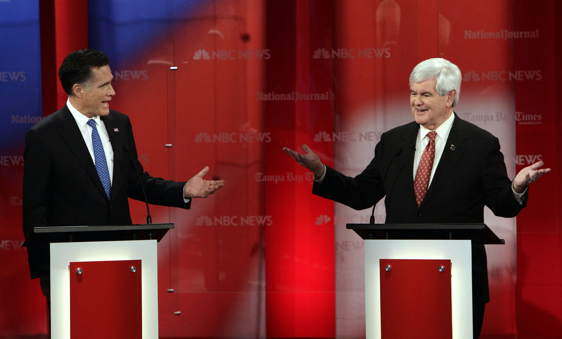 2012: Mitt Romney and Newt Gingrich